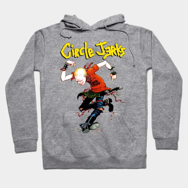 Circle Jerks Hoodie by artbyclivekolin